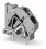 WAGO Svorka 745-831 s možností řadového připojení na DPS, 6 mm² Rozteč 7,5 mm, šedá